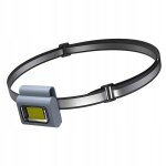 Lampe de travail a pince cob avec chargeur frontal usb pour la course a pied