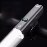 Lampe de v�lo ultral�g�re en aluminium, 4800 mah, lampe frontale etanche pour vtt, rechargeable par usb ...