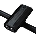 Lampe de vélo etanche et rechargeable par usb, phare avant ultraléger en aluminium pour vtt, 4000mah Lampe de vélo etanche et rechargeable par usb, phare avant ultraléger en aluminium pour vtt, 4000mah