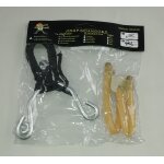 Lance pierre fronde 13 cm fronde catapulte slingshot tout en m�tal + caoutchouc