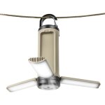 Lanterne de camping lampe de randonn�e rechargeable par usb, lampe led portable et pliable avec 6 vitesses ...