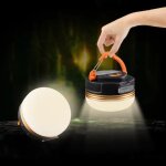 Lanterne de camping led 300lm chaud blanc lumire lampe portable pour activit, extrieure, randonnes, ...