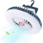 Lanterne de camping led rechargeable, lampe de poche portable, 6 modes, eclairage de tente, batterie ...