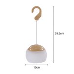 Lanterne led portable suspendue pour camping, jardin, cour, voyage, randonn�e, tente, lumi�re d'urgence, ...
