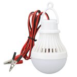 Lanterne led pour tente de camping, ampoule de secours extrieure en plastique avec crochet pour randonne ...