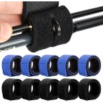 Lbgwp60 - 10pices sangle elastique pour canne a pche ceinture de canne a pche sangle auto - adhsif ...