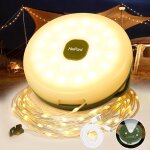 Lbgwp60 - de camping enroulable de 10 m, 4 en 1 usb, rechargeable, portable, lampe de camping, lampe ...