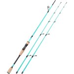 Lbgwp60 - canne pche, 30 tonnes en fibre de carbone sensible 2 sections baitcasting rod & spinning ...