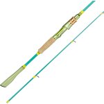 Lbgwp60 - canne pche avec moulinet, 2 pices en fibre de carbone, canne a pche spinning & baitcast ...
