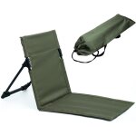 Lbgwp60 - cha de plage pliante, coussin d'ass d'extrieur, sige de plage avec support de dossier, portable ...