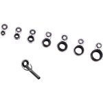 Lbgwp60 - ensemblede guides de canne a pche - kit de rparation de canne a pche - accessoires de pche ...