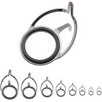 Lbgwp60 - kitde 8 guides de canne a pche, guides de canne a pche, kit de pointes pour canne a pche ...