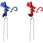 Lbgwp60 - ncheli2 pices de porte canne a pche pour pche, inox 360 support de canne a pche en rglable ...