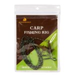 Leadcore tress pour carpe, 2 pices, ligne de plomb marron camouflage, pour plate - forme de carpe, ...