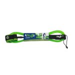 Leash droit 11' / 8mm surf / sup - vert skiffo - pb - lsh - s11gr