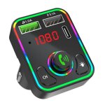 Lecteur mp3 de voiture transmetteur fm bluetooth pour voiture adaptateur de transmetteur fm sans fil ...