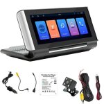 Lecteur mp5 automobile portable ecran pliable 6, 86 pouces carplay sans fil yonis