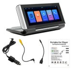 Lecteur mp5 pour voiture ecran pliable 6, 86 pouces carplay android auto sans fil yonis