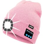 Led bluetooth bonnet lumineux, rechargeable usb rechargeable musical running chapeau ultra lumineux 4 ...