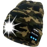 Led bluetooth bonnet lumineux, rechargeable usb rechargeable musical running chapeau ultra lumineux 4 ...