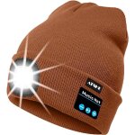 Led bluetooth bonnet lumineux, rechargeable usb rechargeable musical running chapeau ultra lumineux 4 ...