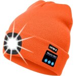 Led bluetooth bonnet lumineux, rechargeable usb rechargeable musical running chapeau ultra lumineux 4 ...