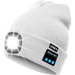 Led bluetooth bonnet lumineux, rechargeable usb rechargeable musical running chapeau ultra lumineux 4 ...