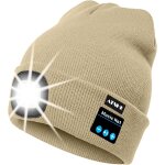 Led bluetooth bonnet lumineux, rechargeable usb rechargeable musical running chapeau ultra lumineux 4 ...