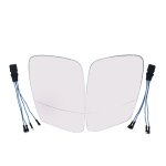 Left right pair c�blage 4 prise chauff�e verre de r�troviseur gauche droite lh rh pour bmw 525i 528i ...
