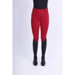 Legging equitation full grip femme easy rider don 36 femme rouge