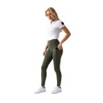 Legging equitation full grip femme horze gillian 42 femme vert