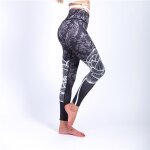 Leggings de fitness a imprimé numérique 3d pour femmes, pantalon a fleurs de lotus, taille haute, elastique, ... Leggings de fitness a imprimé numérique 3d pour femmes, pantalon a fleurs de lotus, taille haute, elastique, ...