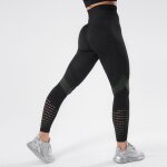 Legging de fitness push - up pour femmes, collant sans couture, taille haute, entra�nement, nouvelle ...