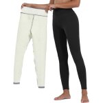 Leggings d'hiver pour femme thermique doublé en polaire laine pantalon taille haute chaud collants extensible ... Leggings d'hiver pour femme thermique doublé en polaire laine pantalon taille haute chaud collants extensible ...