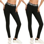 Leggings de sport pour femmes, pantalons de fitness, extensibles, slim, longs pantalons de yoga pour ...