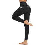 Legging de sport pour femme, taille haute, avec poches, legging de sport, pantalon de yoga, lycra doux, ...