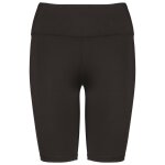 Legging sport mi - long ecoresponsable - femme - pa1017 - noir