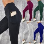 Leggings de yoga pour femmes, collants respirants a schage rapide, taille haute, pantalon de course ...
