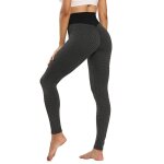 Leggings de yoga taille haute sans couture pour femmes, collant a grille, pantalon de yoga, respirant, ...