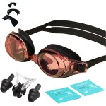 Letnerny - 1 paire de lunettes de natation optiques, avec correction visuelle de - 1, 5 a - 9, 0, anti ... Letnerny - 1 paire de lunettes de natation optiques, avec correction visuelle de - 1, 5 a - 9, 0, anti ...