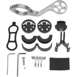Letnerny - 1 support de montage avant pour ordinateur de vélo en alliage d'aluminium compatible avec ... Letnerny - 1 support de montage avant pour ordinateur de vélo en alliage d'aluminium compatible avec ...
