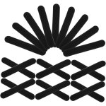 Letnerny - lot de 100 cintres antidrapants - avec clips - cintres a pantalons avec clips - porte - vtements ...