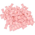 Letnerny - lot de 100 serviettes compresses, portables et jetables, en coton, pour voyage, camping, ...