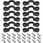 Letnerny - lot de 12 boucles de pont de kayak en nylon avec 24 vis pour kayak cano� pi�ces de rechange ...