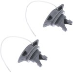 Letnerny - lot de 2 bouchons de valve de commande rotatifs pour capot - pour bateaux pneumatiques, chaudires, ...