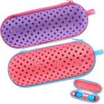 Letnerny - lot de 2 etuis de protection pour lunettes de natation avec trou de drainage, etui portable ...