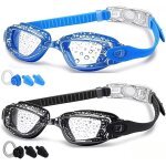 Letnerny - lot de 2 lunettes de natation pour enfants de 3 a 15 ans, verres pour sports nautiques, cadeaux ... Letnerny - lot de 2 lunettes de natation pour enfants de 3 a 15 ans, verres pour sports nautiques, cadeaux ...