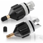 Letnerny - 2 morceaux sup adaptateur de kayak, convertisseur gonflable pompe a air, pour kayaks, cano�s, ...