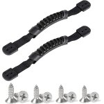 Letnerny - 2 pack replacement kayak carry handles with hardware, with 8 pcs screws marine durable rubber ... Letnerny - 2 pack replacement kayak carry handles with hardware, with 8 pcs screws marine durable rubber ...