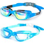 Letnerny - lot de 2 paires de lunettes de natation pour enfants de 3 a 14 ans - lunettes de natation ...